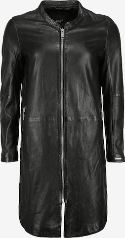Maze Přechodný kabát '420-20-40' – černá: přední strana