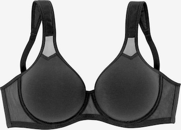 PETITE FLEUR T-shirt Bra in Black