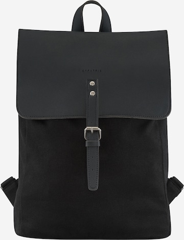 Expatrié Backpack 'Anouk' in Black: front