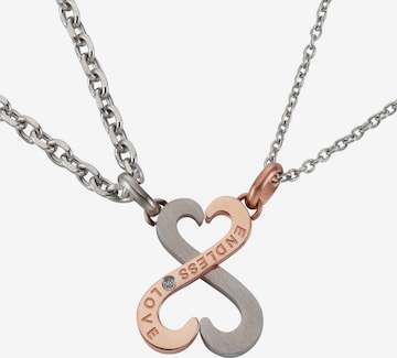 FIRETTI Necklace 'ENDLESS LOVE' in Silver