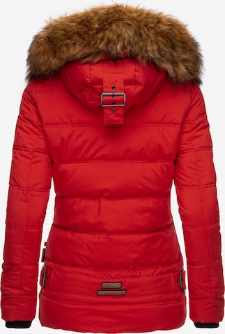 NAVAHOO Winter Jacket 'Zoja' in Red