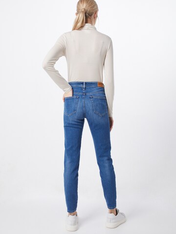 DIESEL Skinny Jeans 'D-SLANDY-HIGH' in Blauw