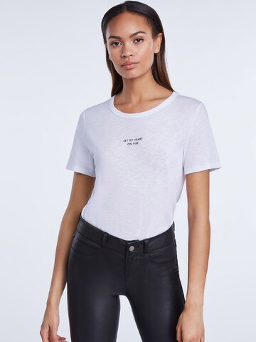 SET T-Shirt in Weiß: Vorderseite