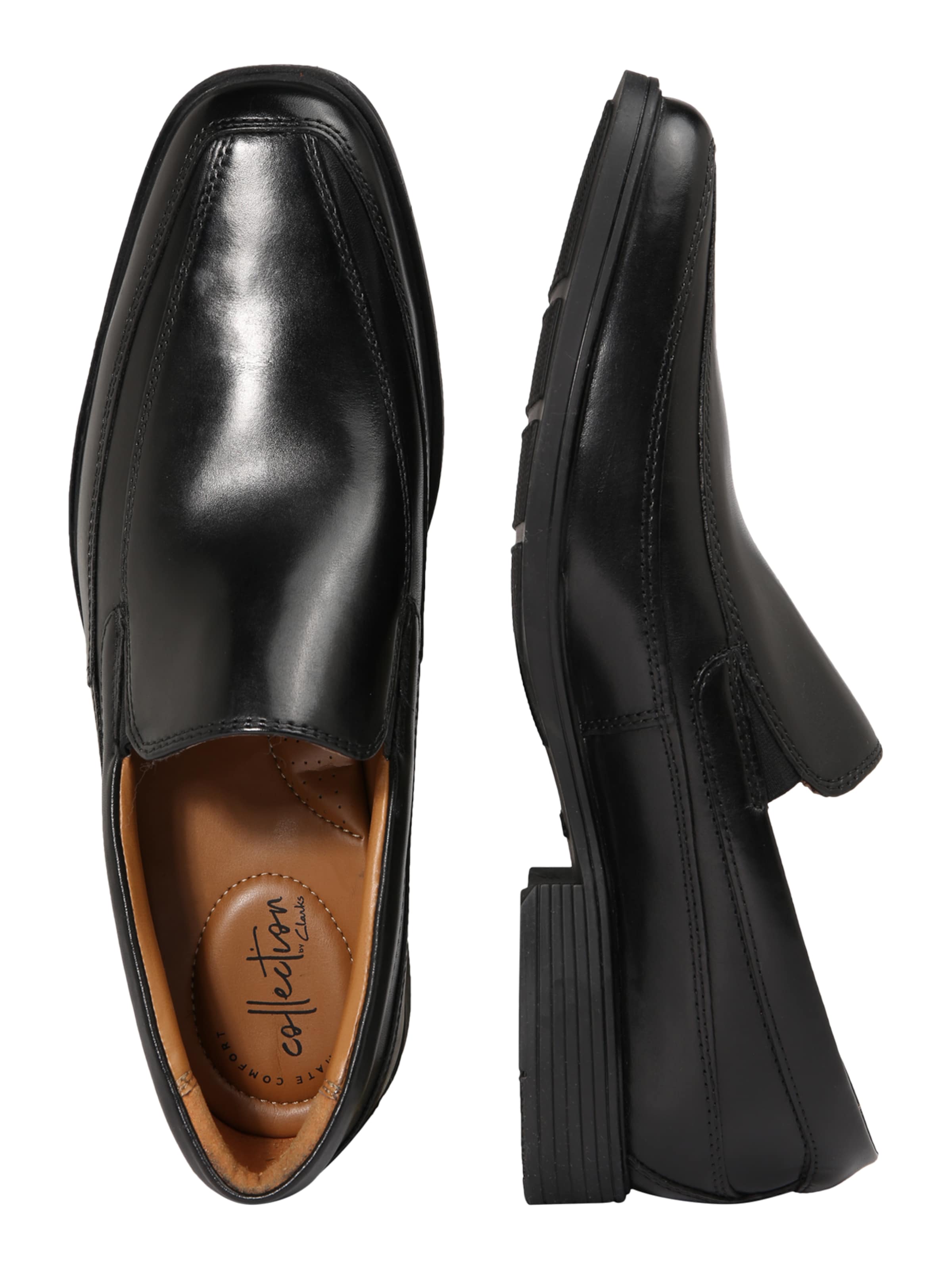 CLARKS Slipper 'Tilden' in Schwarz: Seite