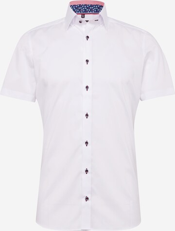 Coupe slim Chemise '5 City' OLYMP en blanc : devant