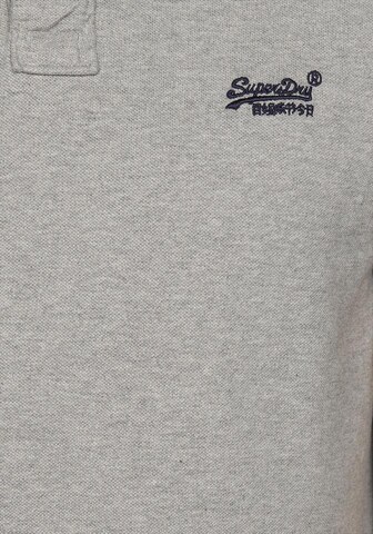 Superdry Poloshirt 'CLASSIC' in Grau