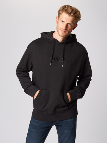 LEVI'S ® Hoodie 'OVERSIZED GRAPHIC' in Schwarz