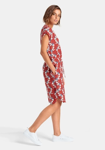 Peter Hahn Shirt Dress in Red