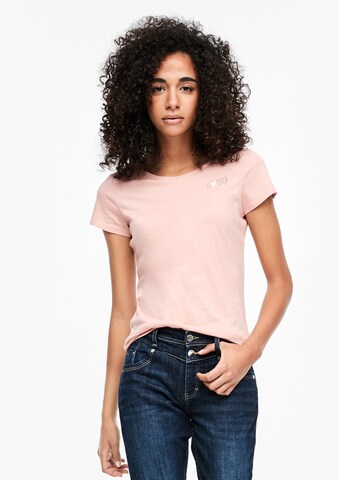 QS T-Shirt in Pink: predná strana