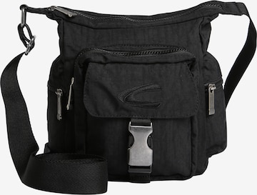 CAMEL ACTIVE - Bolso de hombro 'Journey' en negro: frente