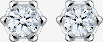 Elli DIAMONDS Oorbellen in Zilver: voorkant