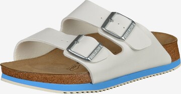 BIRKENSTOCK Pantolette 'Arizona' in Weiß: predná strana