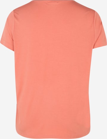 ONLY Carmakoma T-shirt i orange