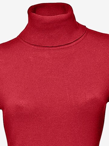 Abito in maglia di heine in rosso