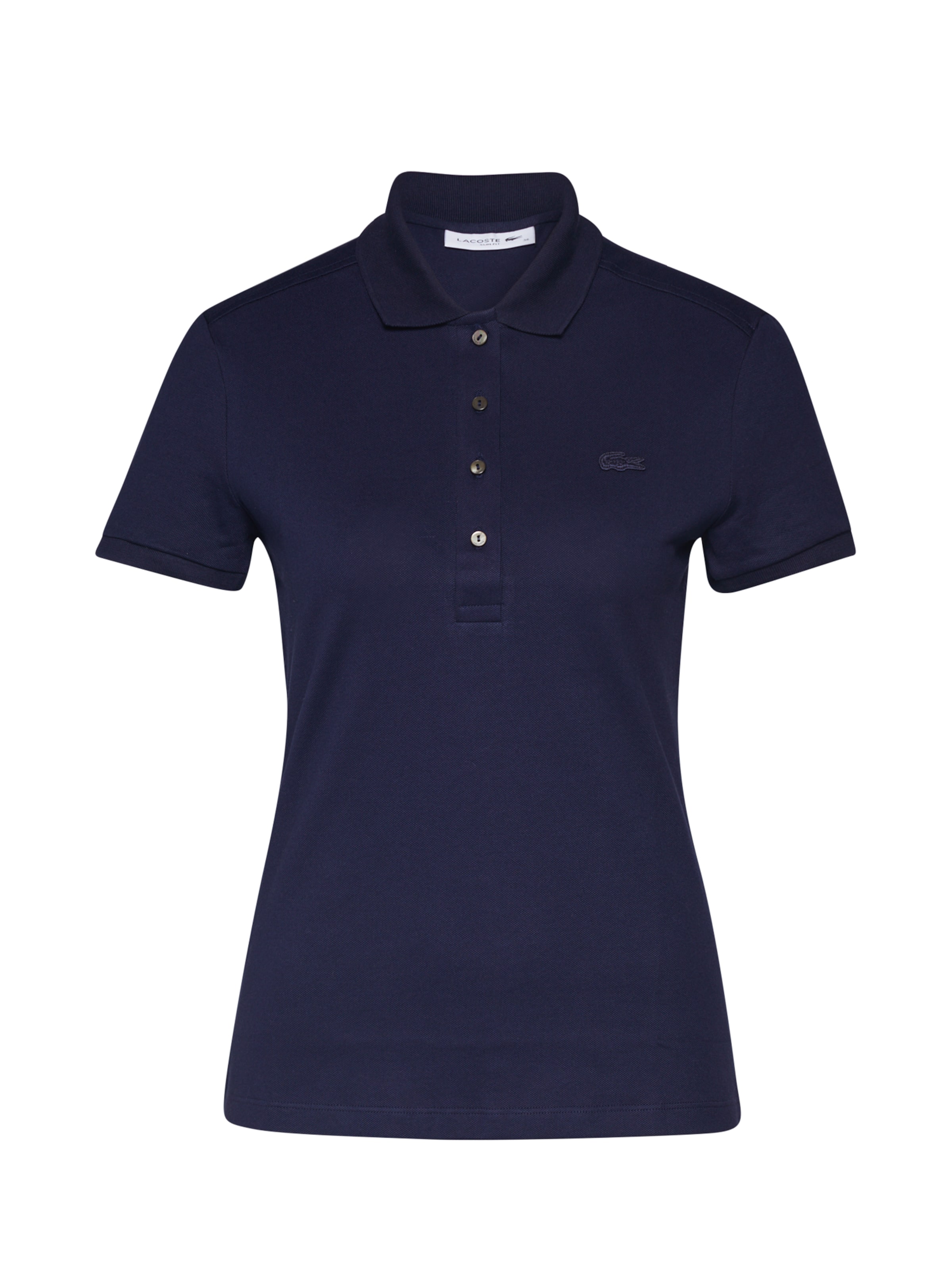 T-shirt 'Chemise' LACOSTE en bleu : devant
