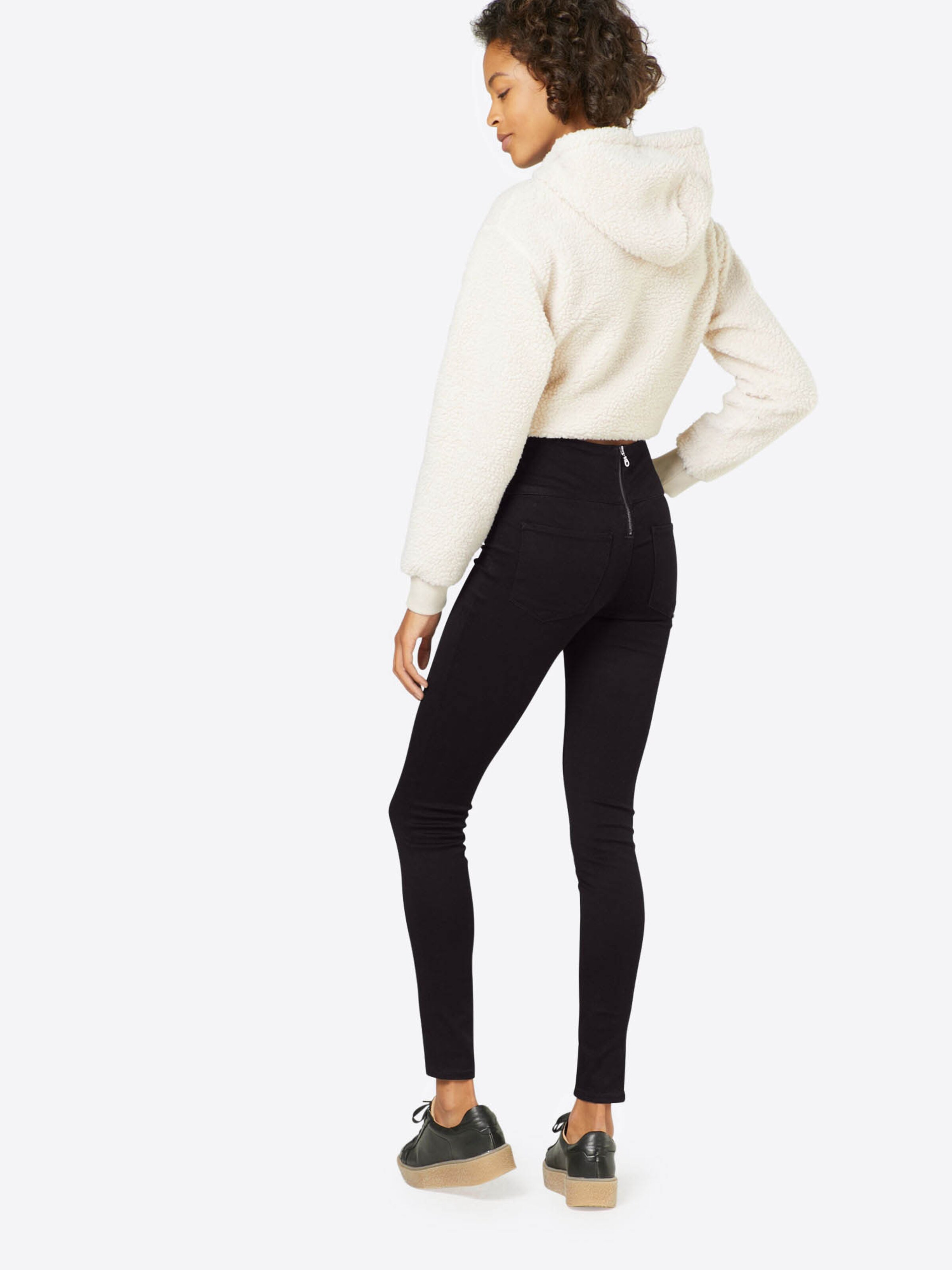 Skinny Jeggings de la PIECES pe negru