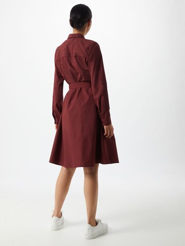ICHI Shirt dress 'Sarah' in Red