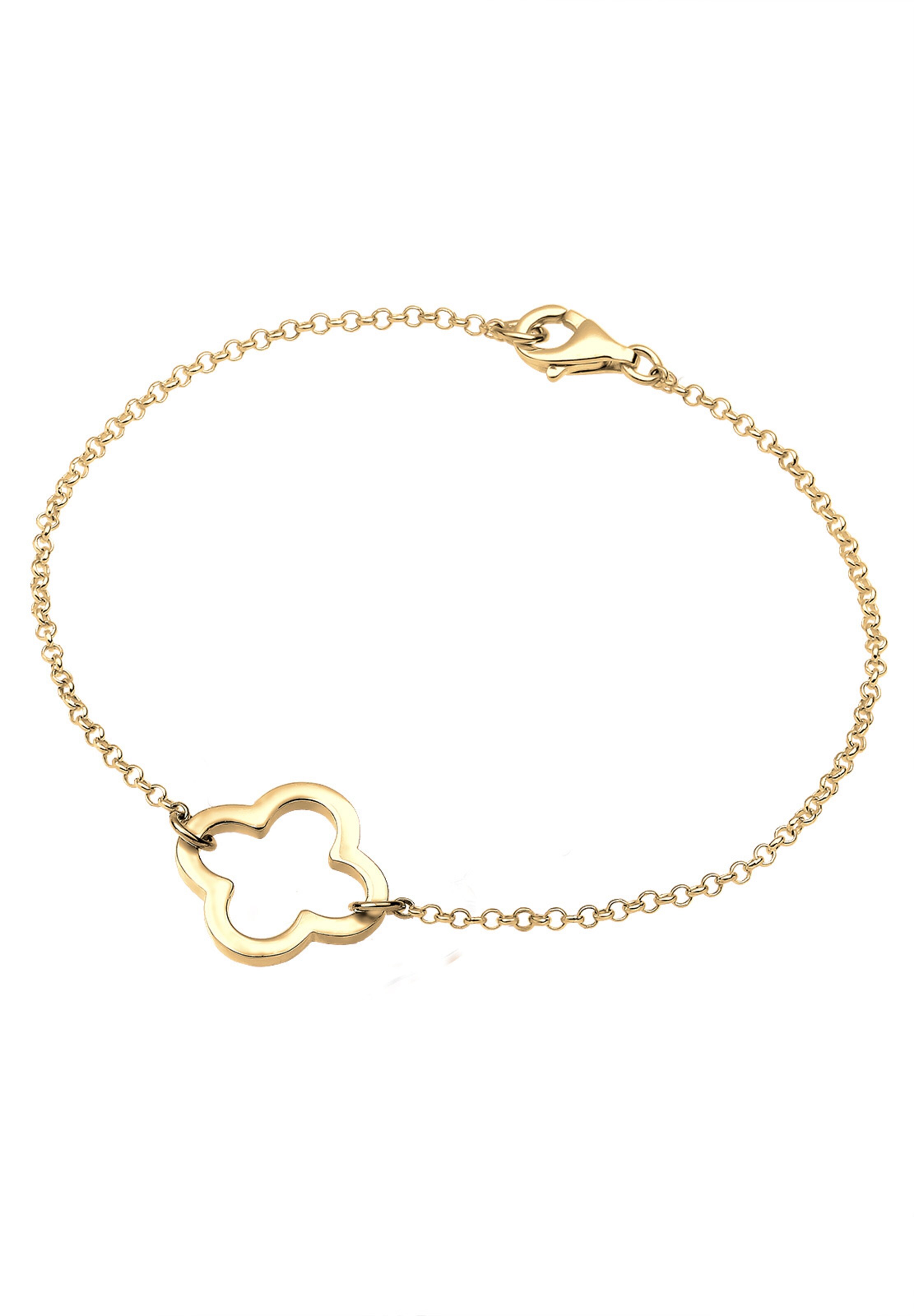 ELLI Zapestnica 'Kleeblatt' | zlata barva