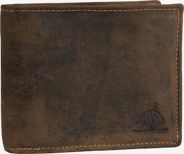 GREENBURRY Wallet in Brown: front