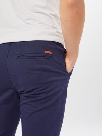 JACK & JONES Slimfit Chinobyxa 'JPSTMarco JJDave' i blå