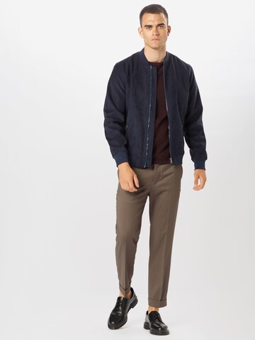 JACK & JONES Klasický střih Svetr 'JJEHill' – hnědá