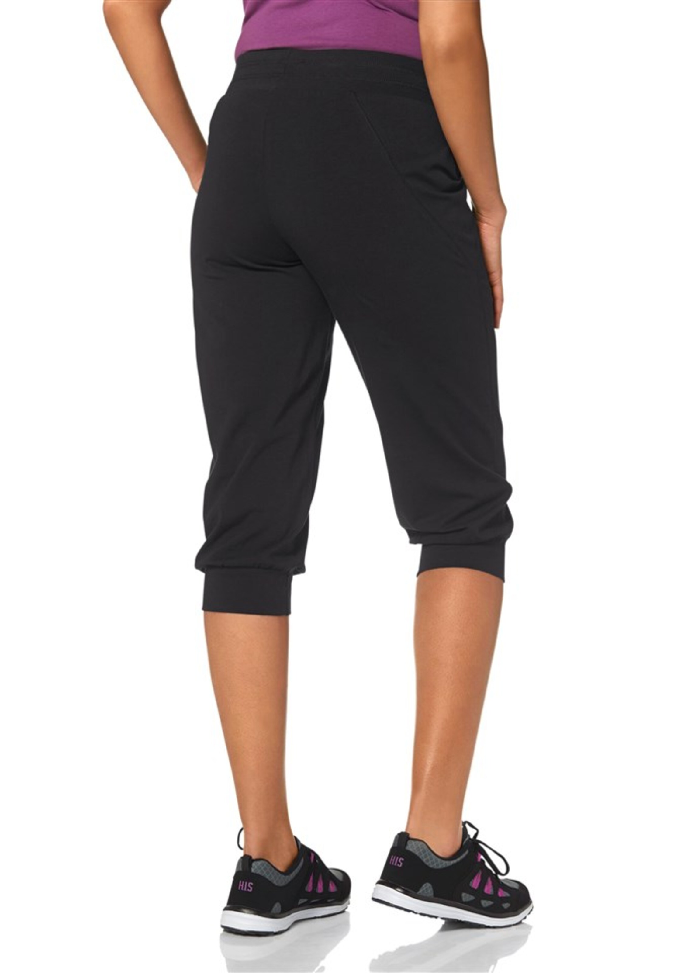 H.I.S Regular Pants in Black