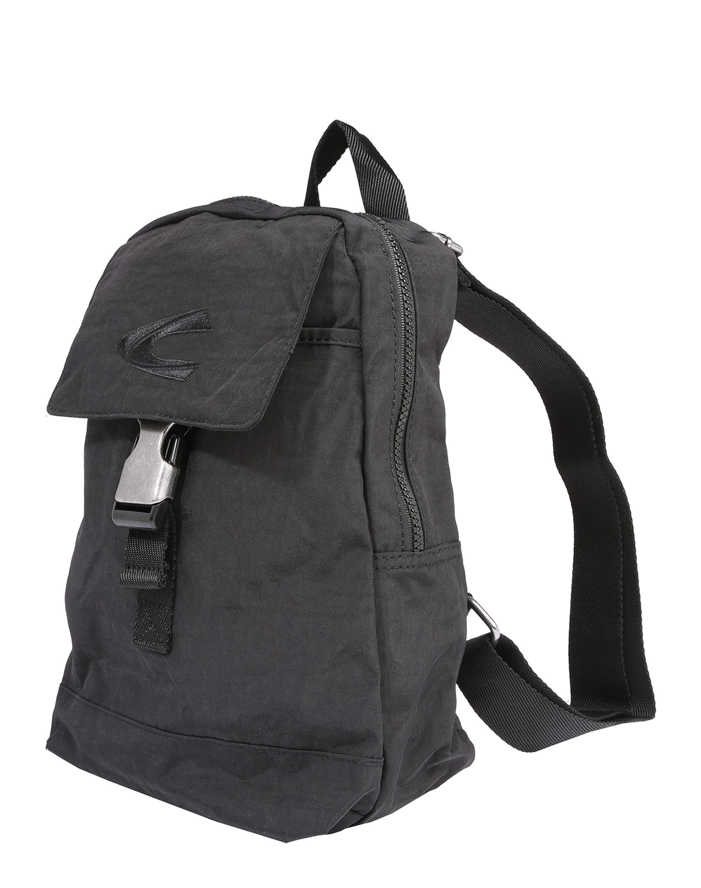 CAMEL ACTIVE Rugzak 'Journey' in Zwart: zijkant