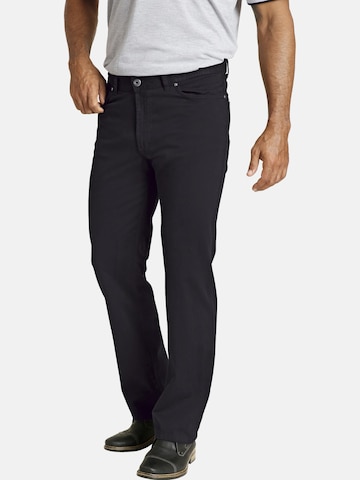 Jan Vanderstorm Regular Pants 'Teja' in Grey: front