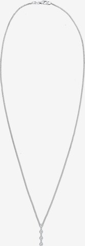 Elli DIAMONDS Ketting 'Geo' in Zilver: voorkant