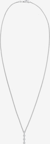 Elli DIAMONDS Necklace 'Geo' in Silver: front