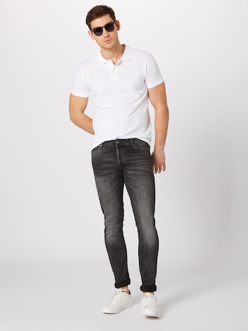 JACK & JONES Slim fit Jeans 'JJIGlenn JJOriginal' in Black