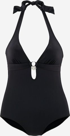 Maillot de bain s.Oliver en noir : devant