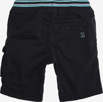 s.Oliver Junior Regular Broek in Blauw: terug