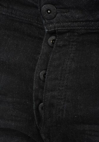 INDICODE JEANS Regular Shorts 'Alessio' in Schwarz