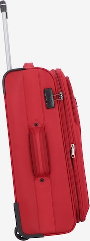 Trolley 'Travel Line 6800' di D&N in rosso