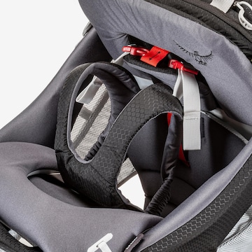 Osprey Kraxe 'Poco Plus Child Carrier Starry Black O/S' in Grau