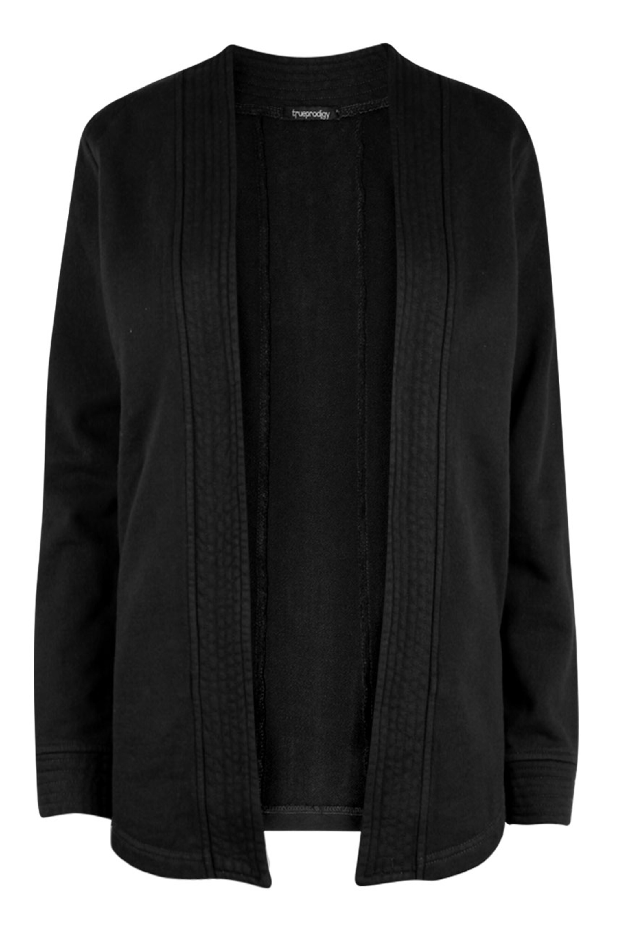 trueprodigy - Sweatvest 'Lauren' in de kleur Zwart