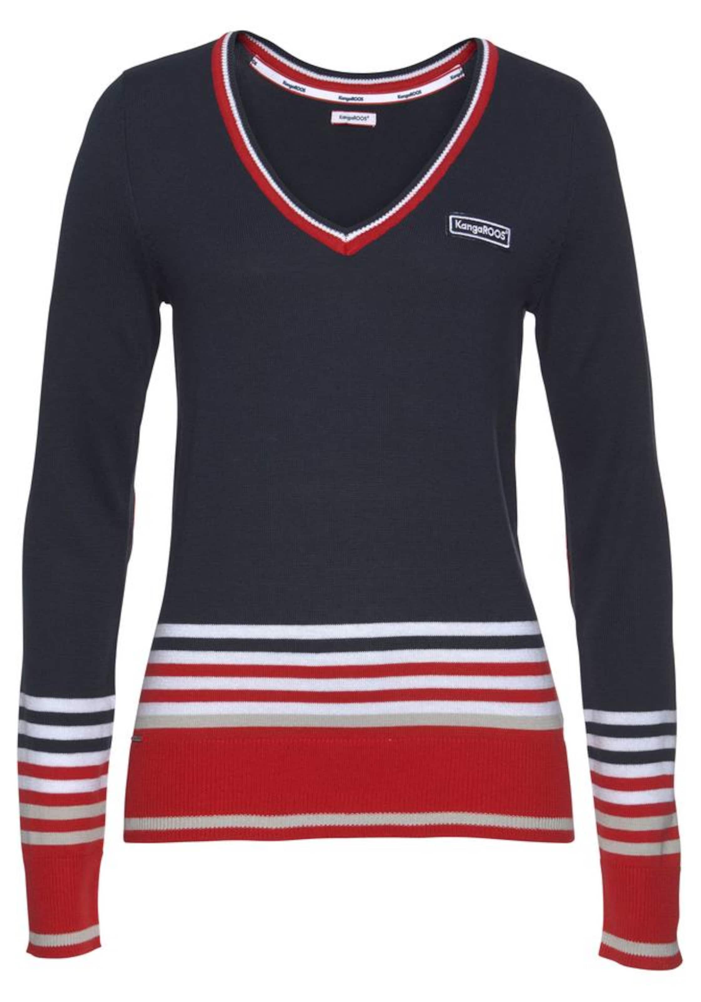 KangaROOS Svetr – modrá: přední strana