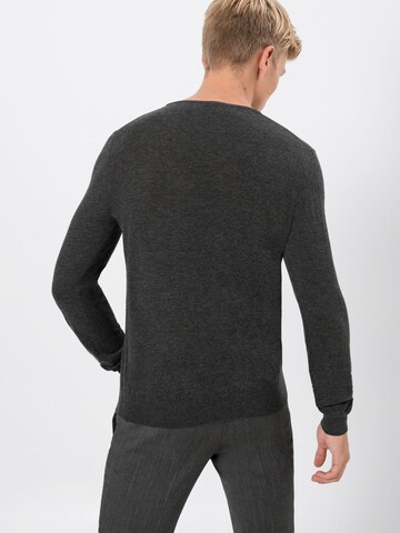 OLYMP Sweter w kolorze szary: tył