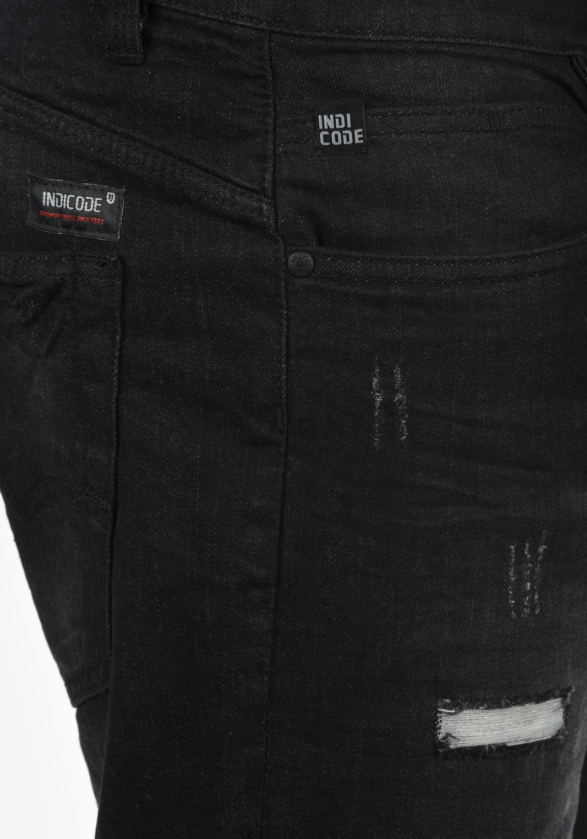 INDICODE JEANS Regular Jeans 'Hallow' in Black