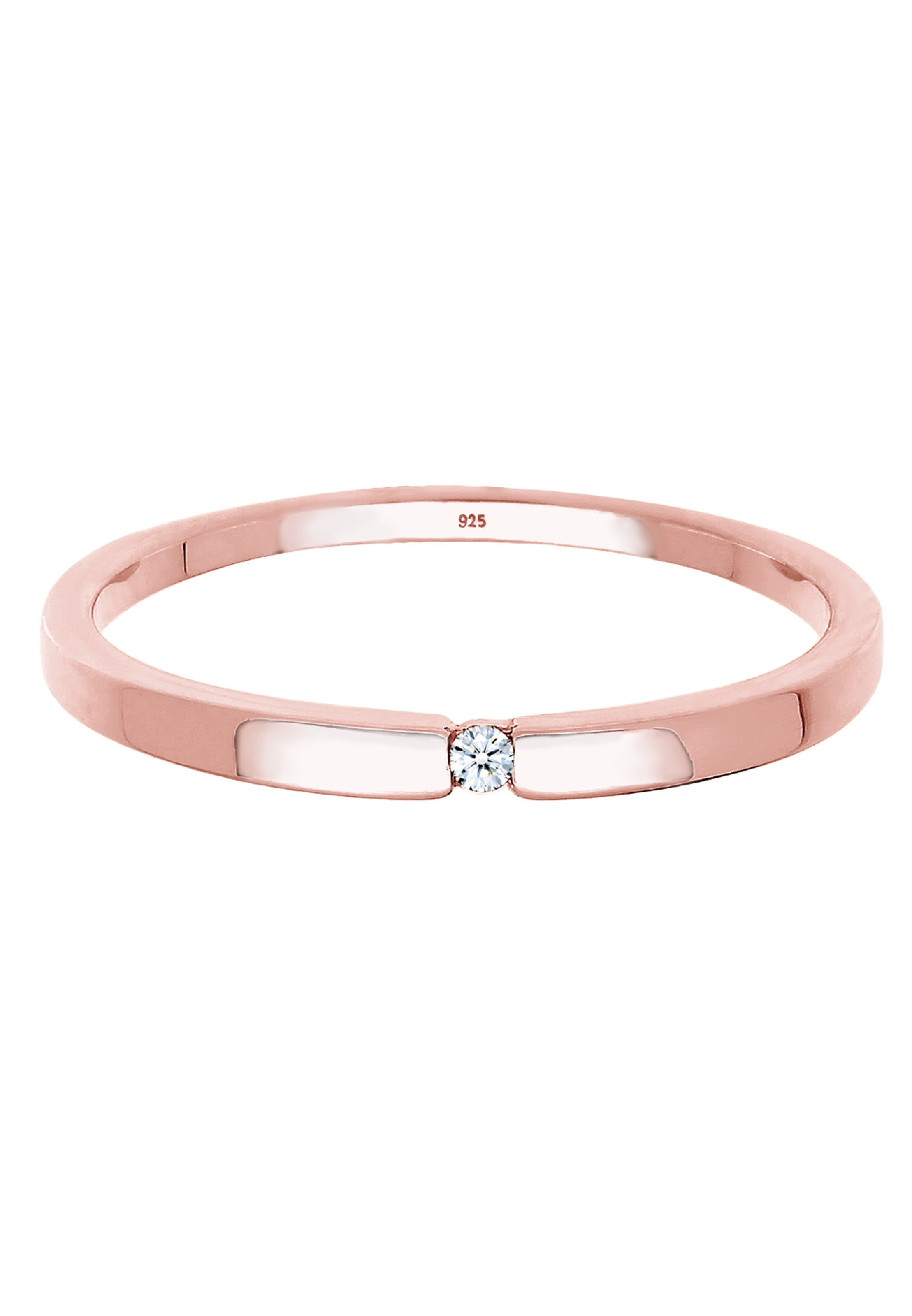 Elli DIAMONDS Ring 'Classic' in Goud