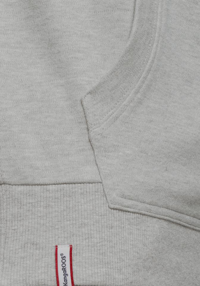 KangaROOS Kapuzensweatshirt in Grau 