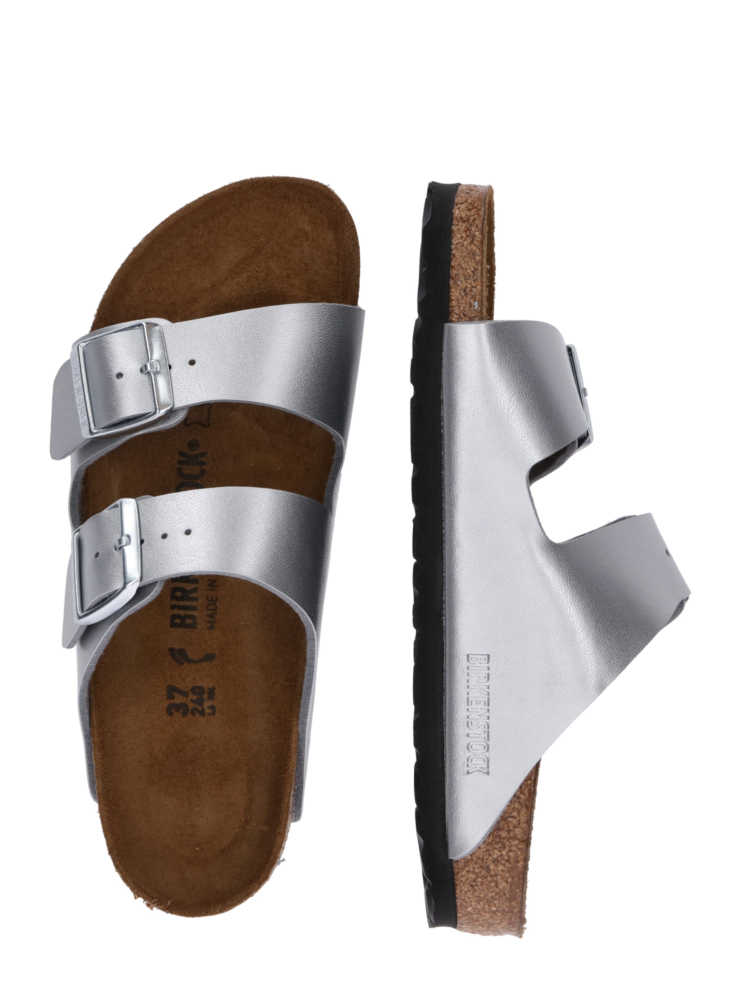 BIRKENSTOCK Mule 'Arizona' in Silver
