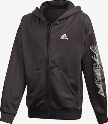 Veste de sport ADIDAS PERFORMANCE en noir