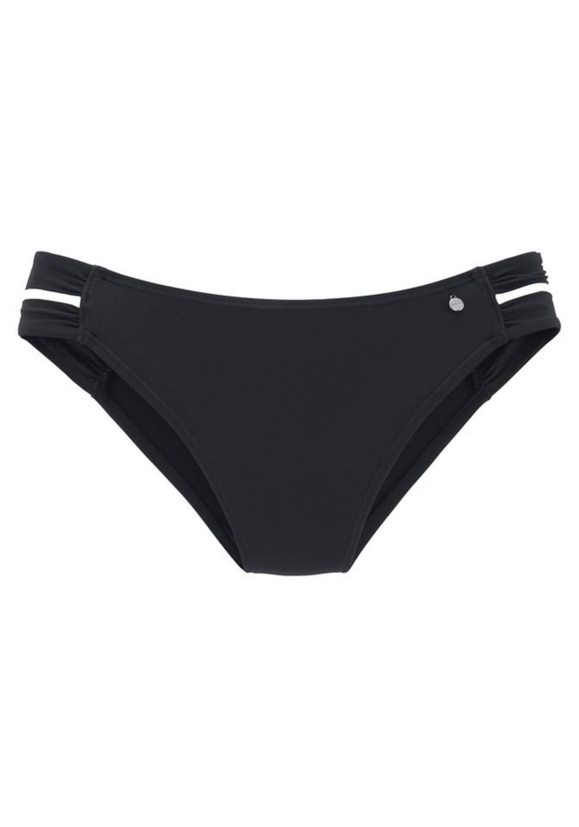 Slip bikini 'Spain' di s.Oliver in nero: frontale