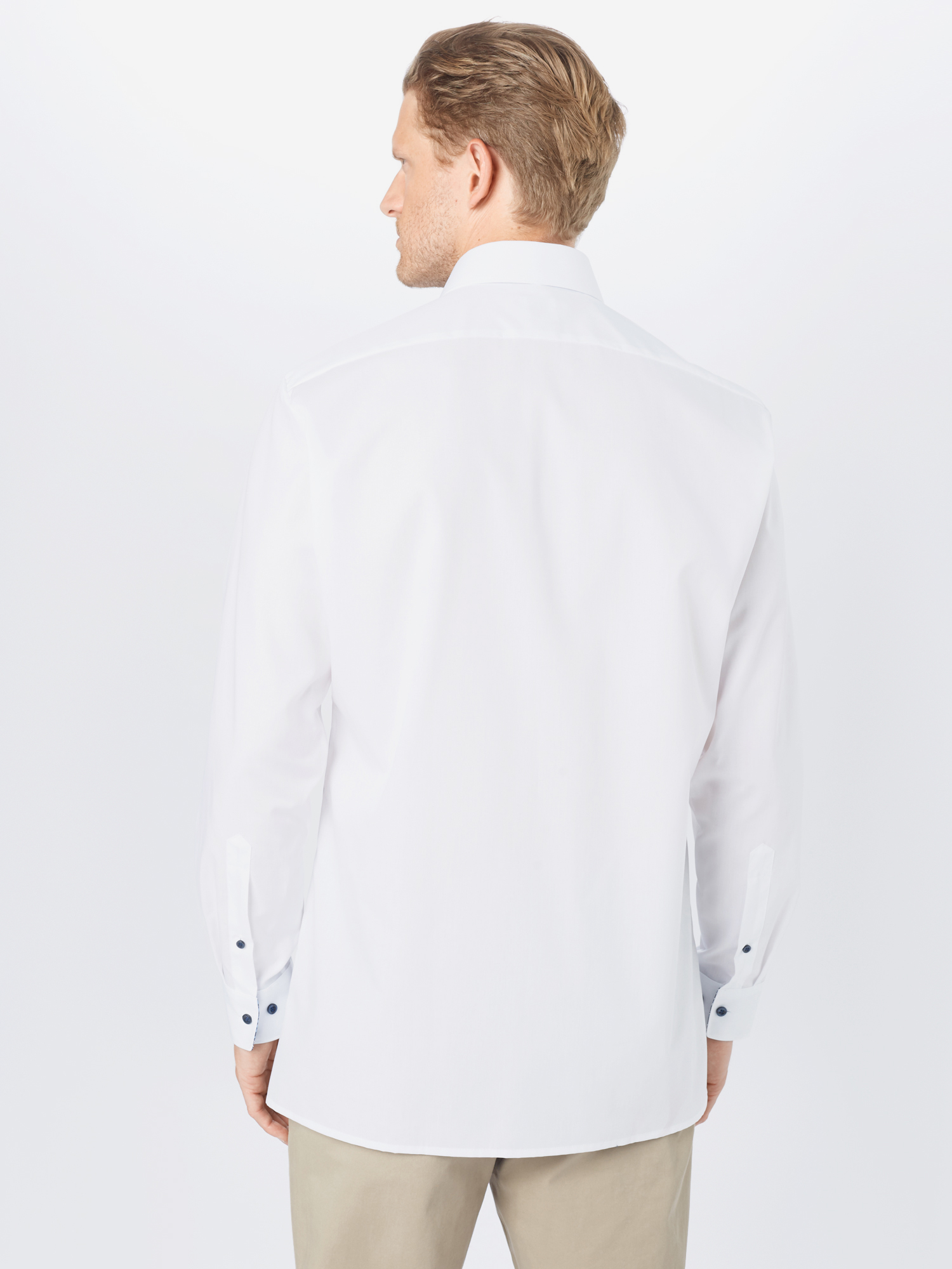 Uomo Abbigliamento OLYMP Camicia Tendenz in Bianco 