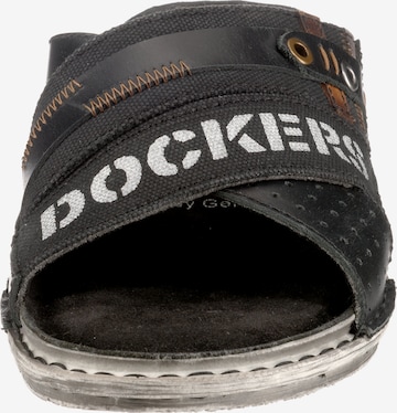 Dockers by Gerli - Sapato aberto em preto