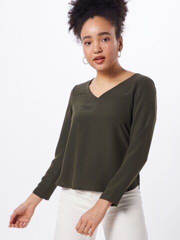 ABOUT YOU Blouse 'Leslie' in Green: front