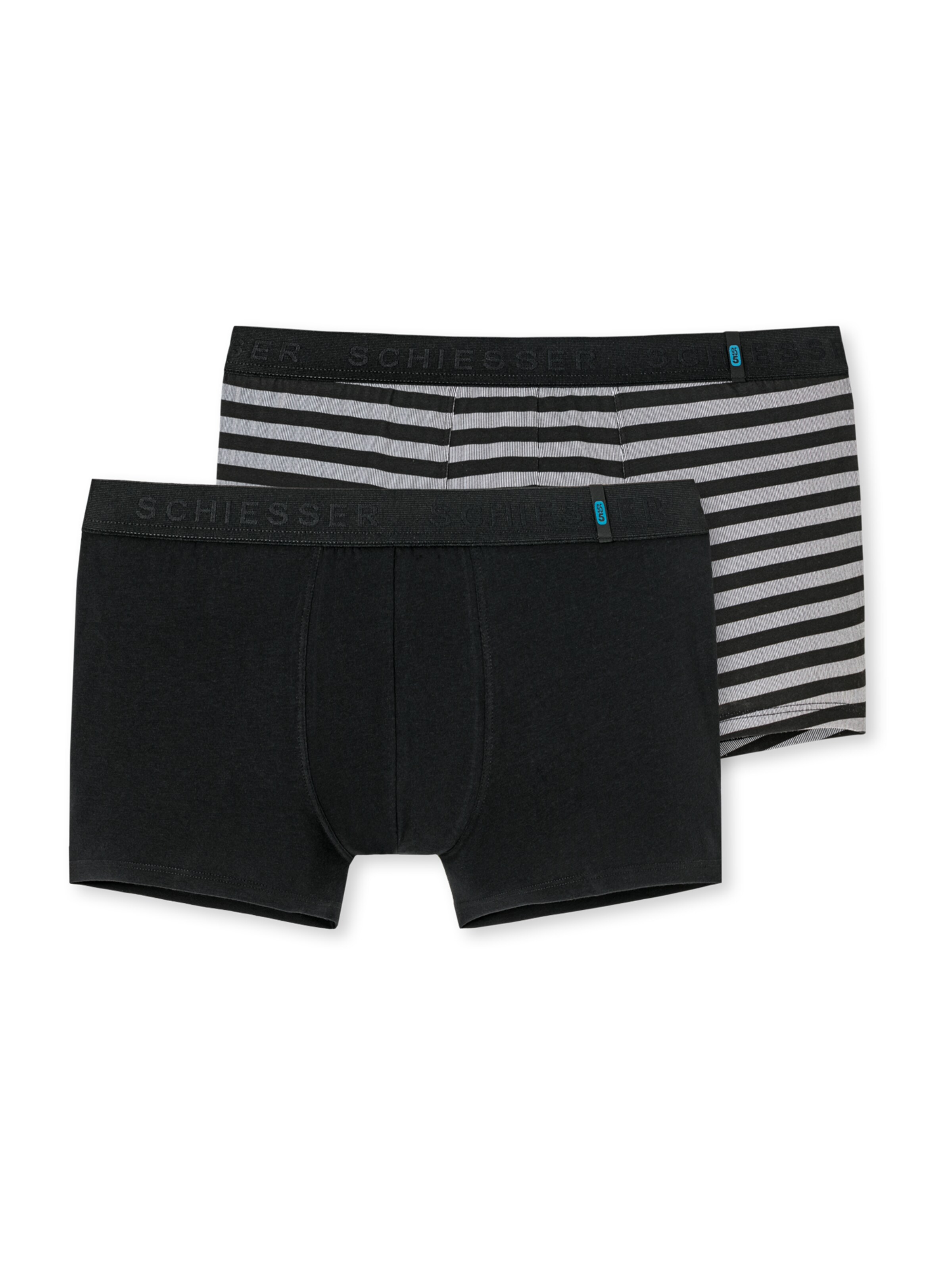 SCHIESSER - Boxershorts in de kleur Lichtgrijs