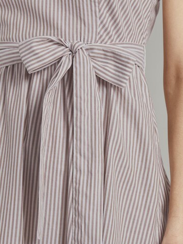 TOM TAILOR Kleid in Braun